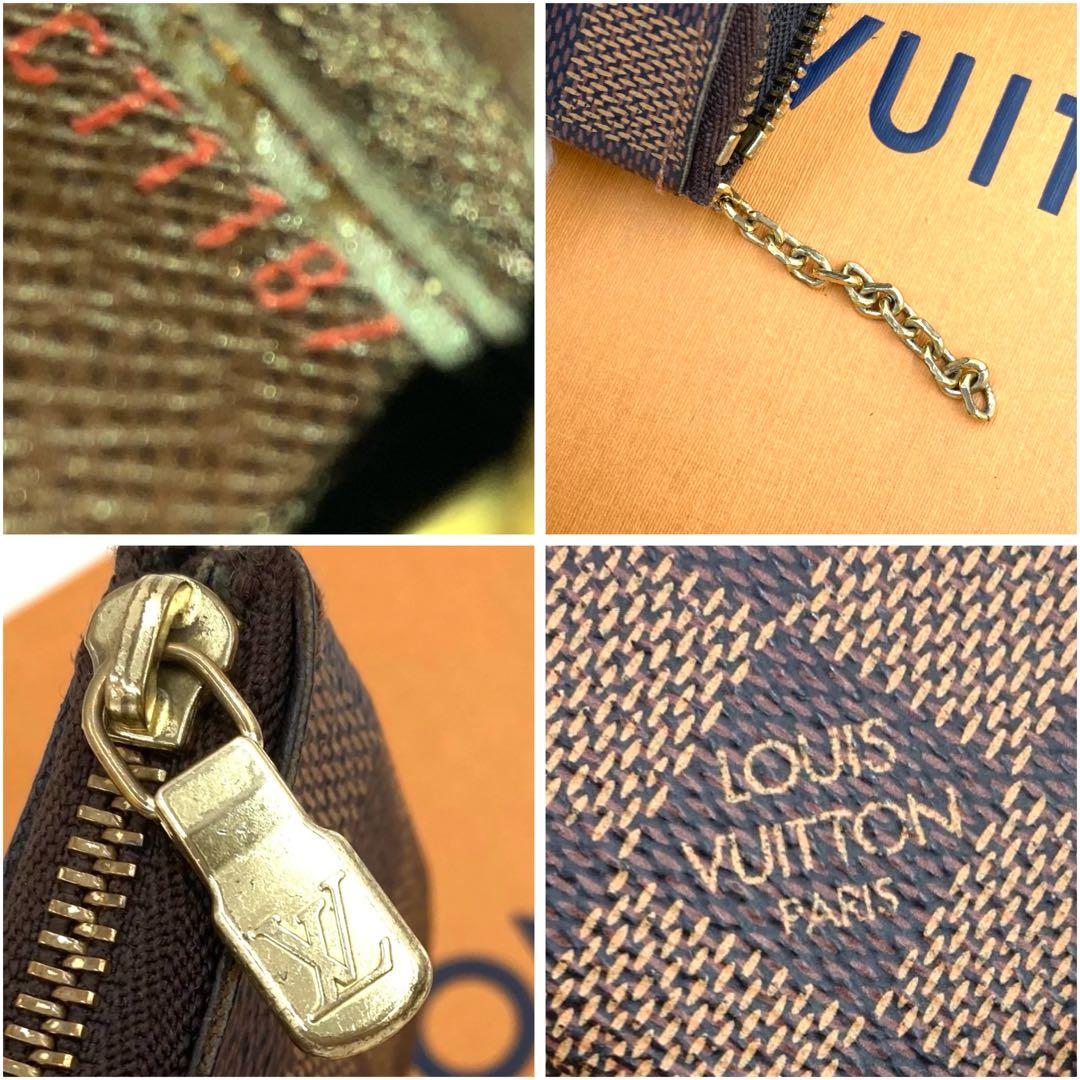 ルイヴィトン ダミエ ポシェットクレ ケース 男女兼用 N62658