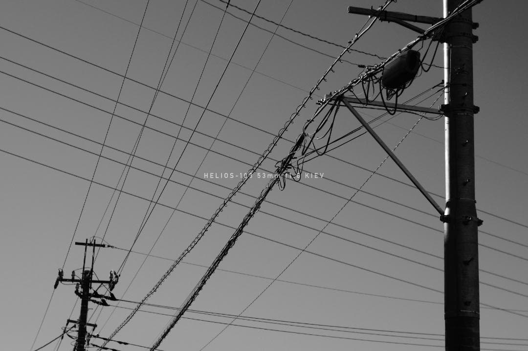 HELIOS-103 53mm F1.8 キエフ M42マウント改造レンズ