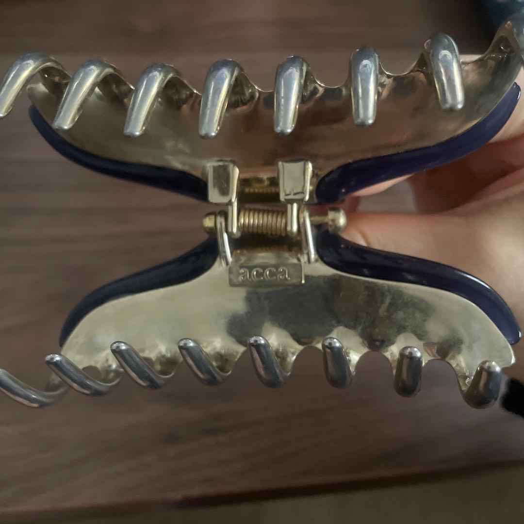 ACCAアッカ　ニューコラーナ クリップ Mサイズ　ネイビー