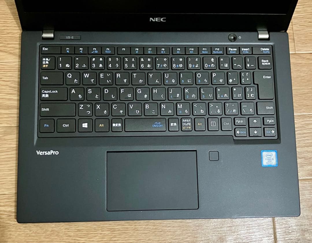 NEC 13.3インチ液晶 i5第8世代 ノートパソコン VB-6 中古，動作品