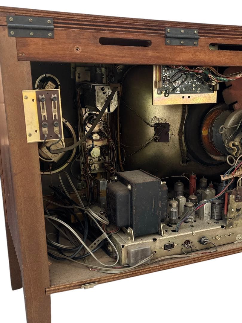 昭和40年代　National ナショナル　TK-900D 真空管カラーテレビ