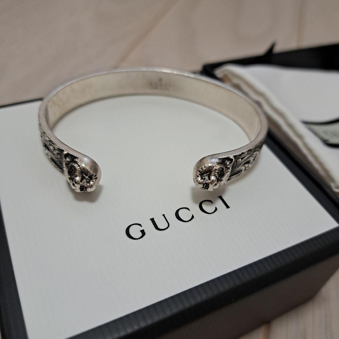 GUCCI バングル　インターロッキングG 433575