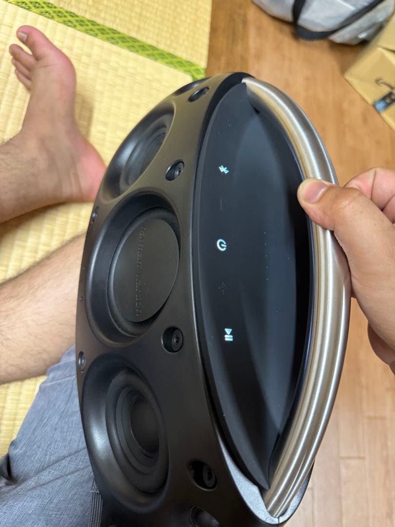 GO+PLAY ブラック ワイヤレススピーカー