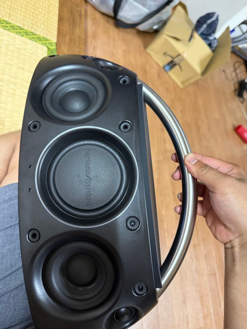 GO+PLAY ブラック ワイヤレススピーカー