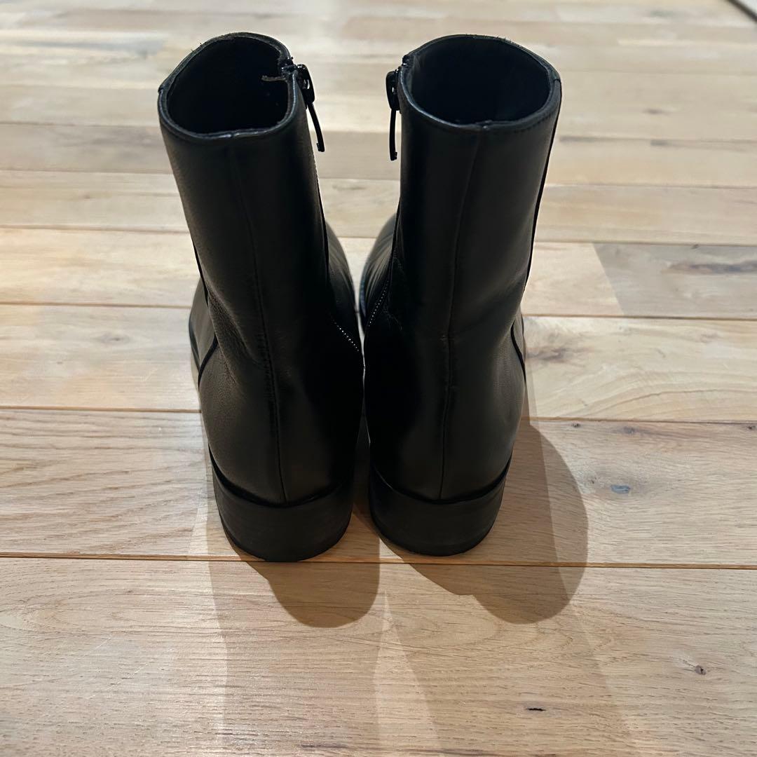 CORSOROMA9コルソローマノーヴェ ショートブーツ 37黒 冬底加工済