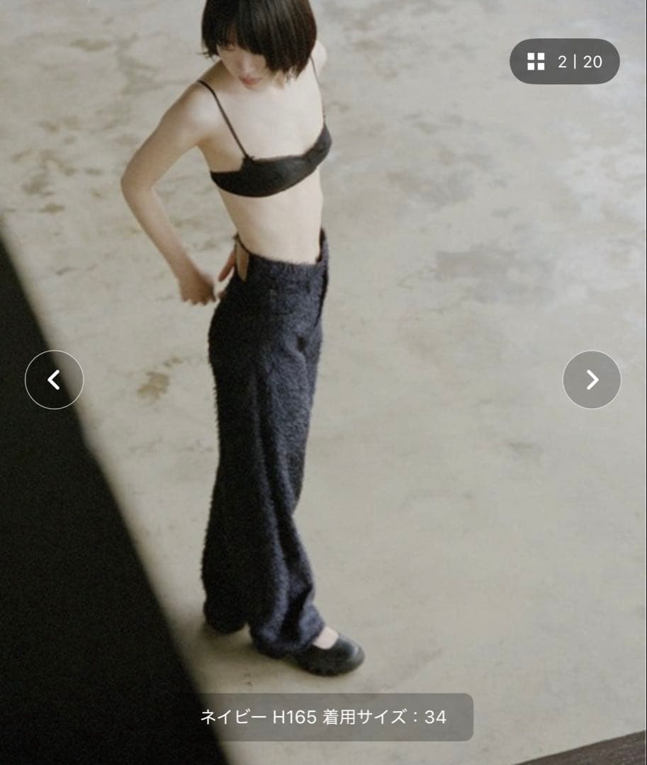 smamaさん　Charles Chaton mimic pants fin