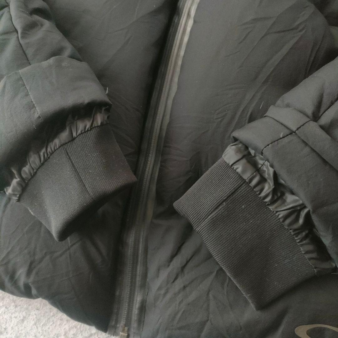 OAKLEY ダウンジャケット ブラック フーデッド テック y2k