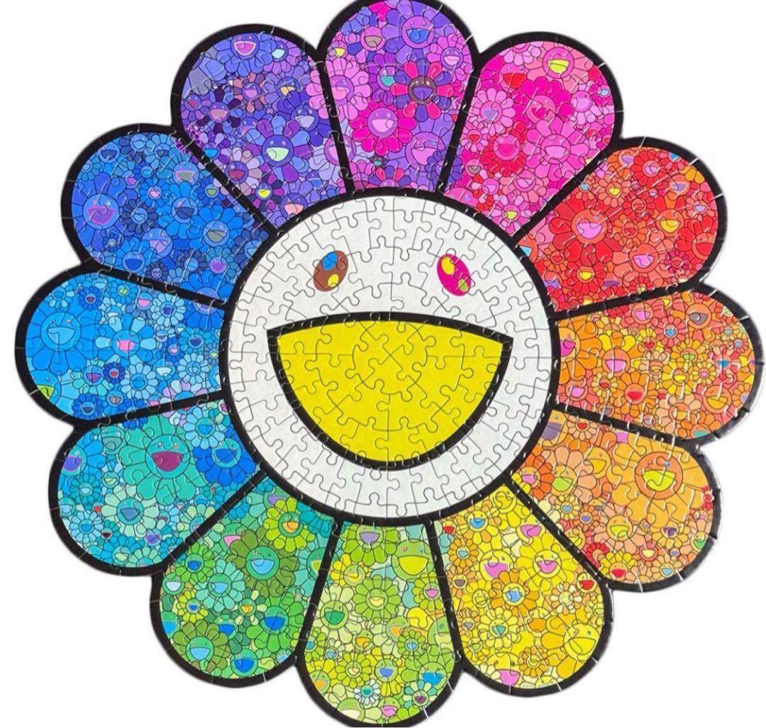 村上隆　ジグソーパズル A Flower Forest Yonaguni セット