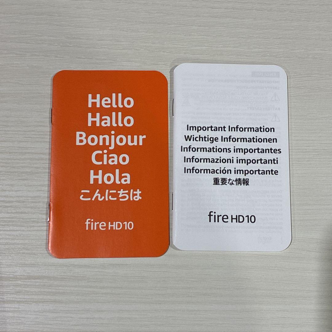 【極美品】 ファイアタブレット fire HD10 32GB 第11世代 黒