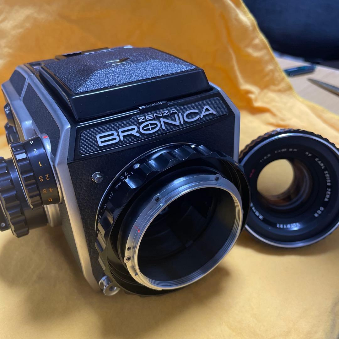 フィルムカメラ ZENZA BRONICA EC+ ZENZANON CARL ZEISS