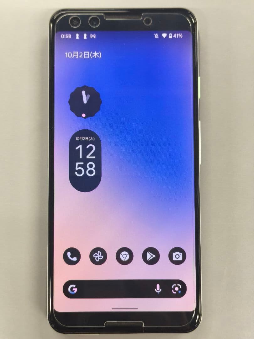 Google Pixel 3 128GB ホワイト Bootloader解除済み