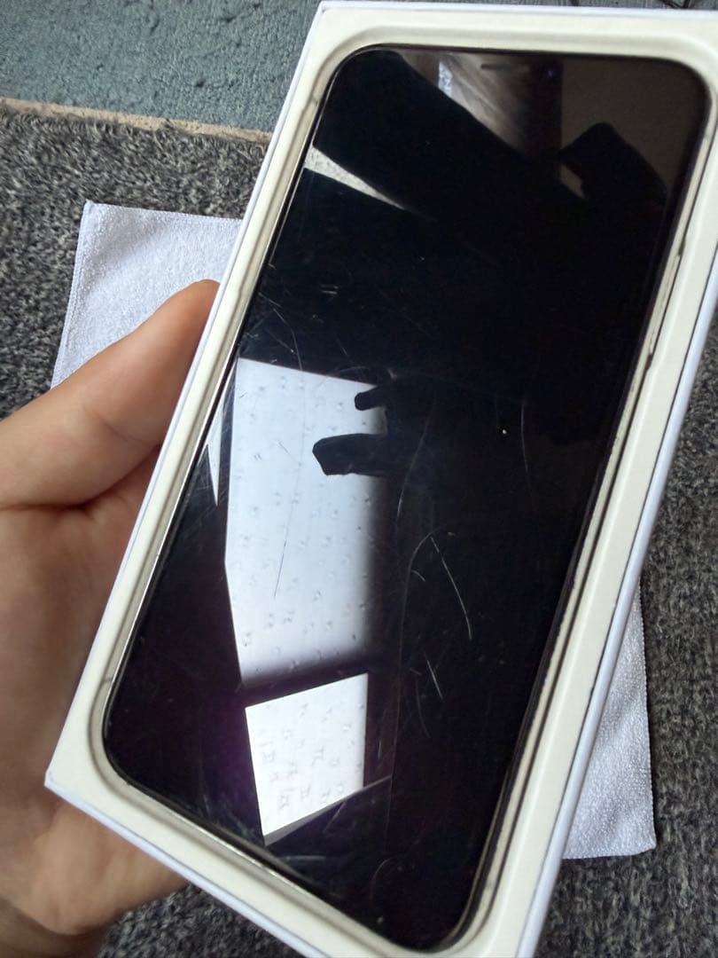 Apple iPhone X 256GB シルバー 本体