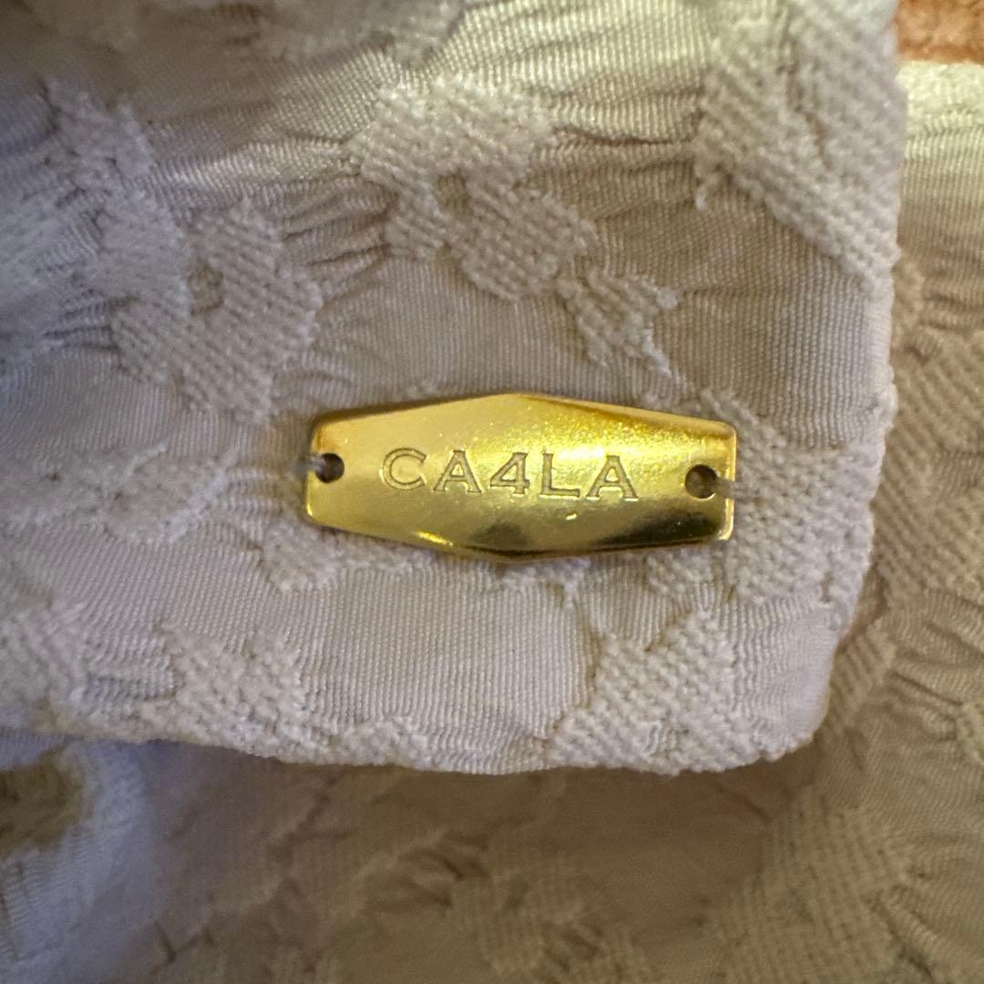 C4LA ピンク サテンキャップ HILDA 3