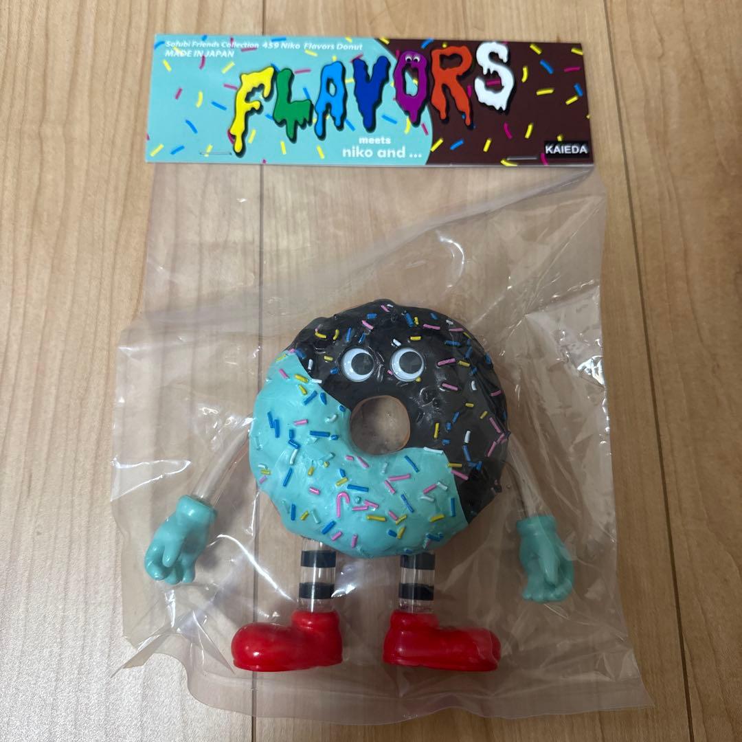 niko and コラボ FLAVORS フレーバーズ ソフビ ドーナツ