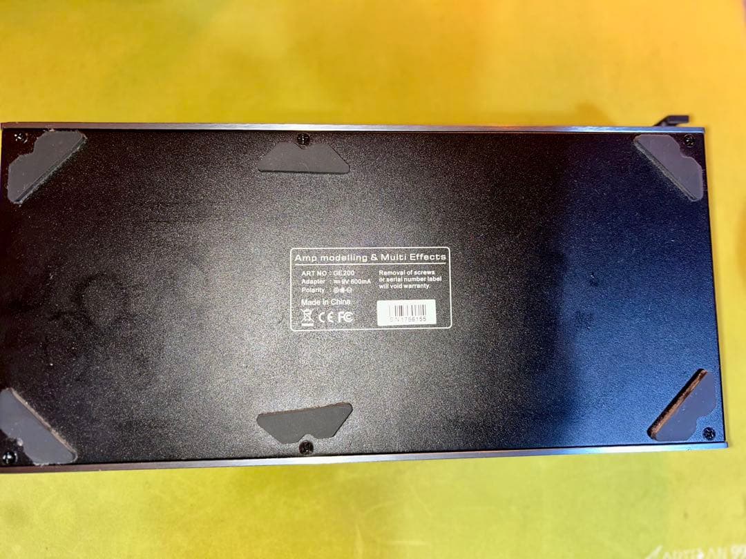 Mooer GE200 アンプモデリング マルチエフェクター