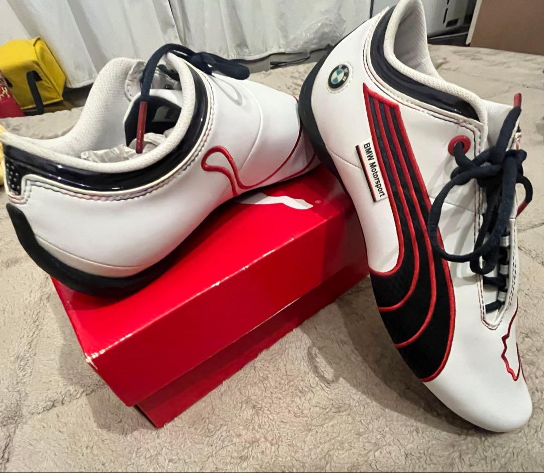 Puma ドライビングシューズ ホワイト/ブラック 未使用