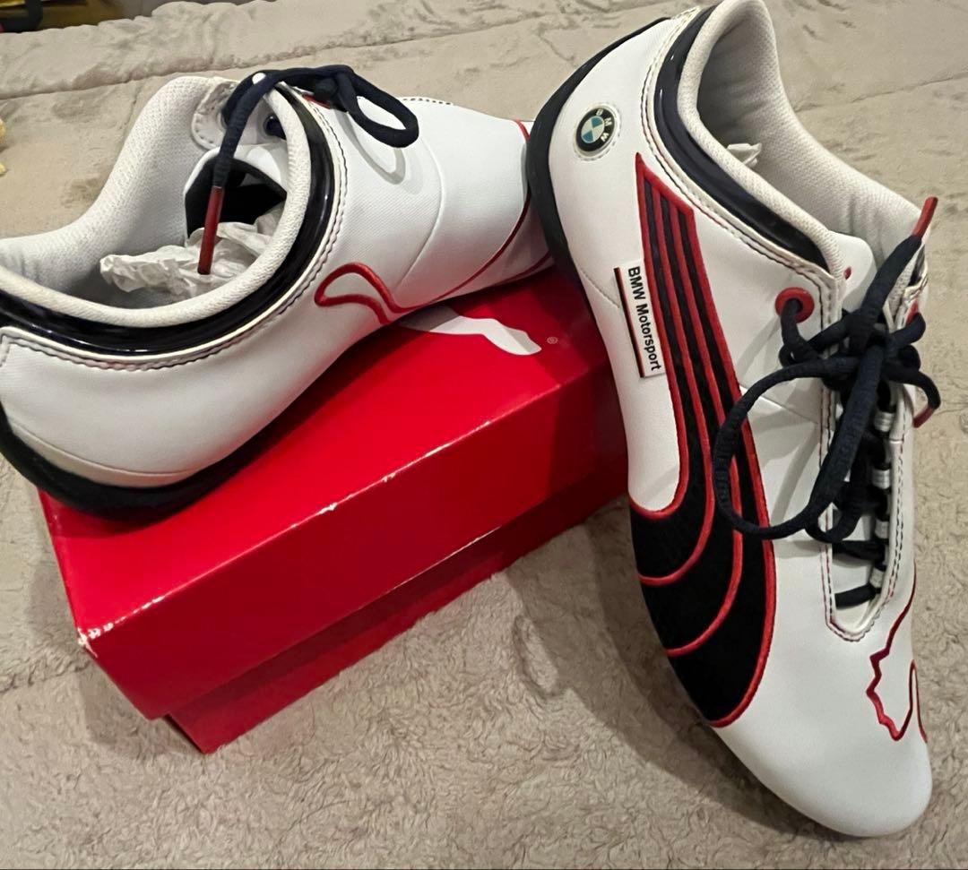 Puma ドライビングシューズ ホワイト/ブラック 未使用