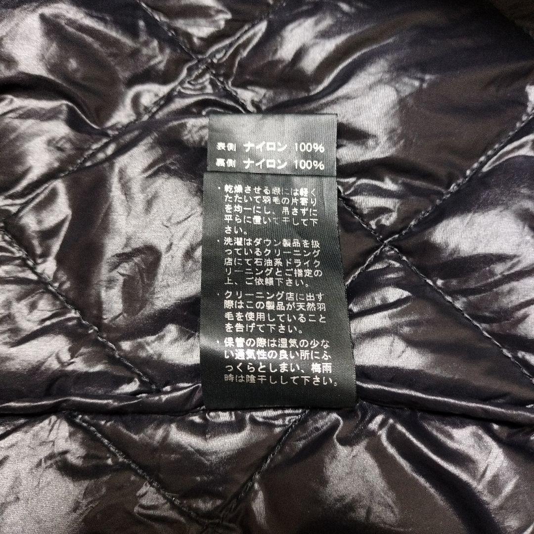 Gymphlex ハンドキルトダウンフードコート　ネイビー　ゆったりめ　14