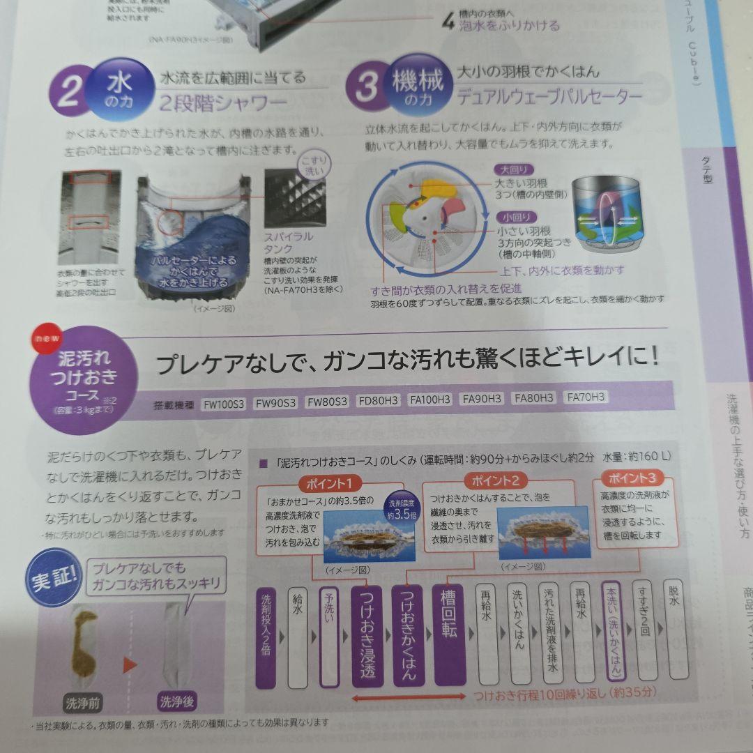 ★★cocon*NA-FA100H3 縦型洗濯機 パナソニック 10kg