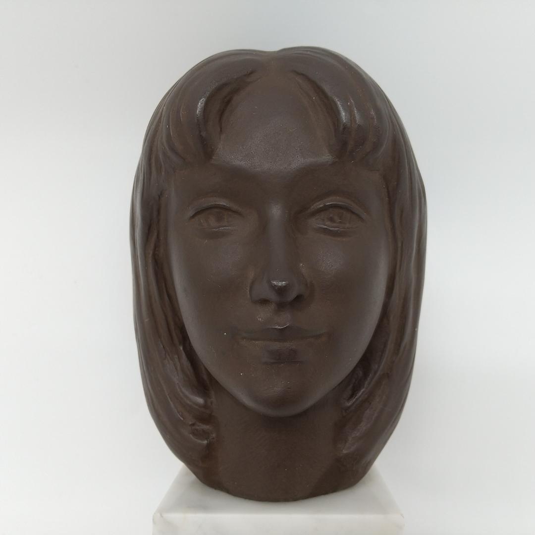 2359番 舟越保武「K嬢」文化功労者 戦後具象彫刻巨匠