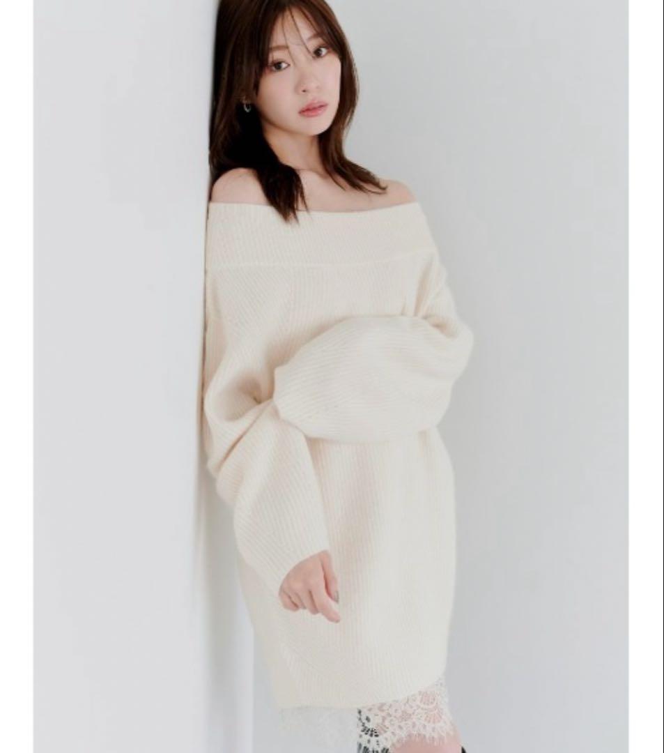 SNIDELニットセットキャミミニワンピース⭐︎即日発送可⭐︎