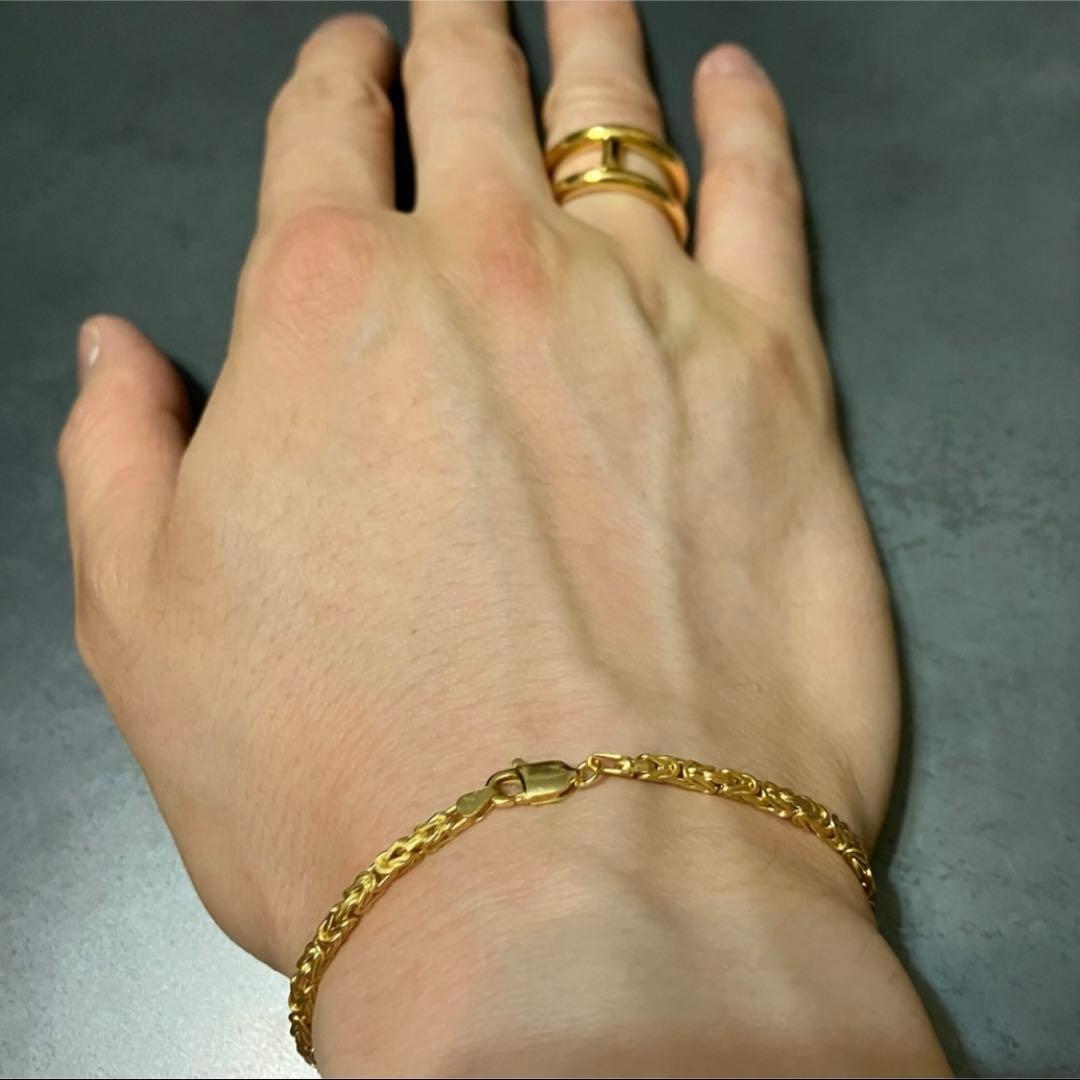 アクセサリー ITALY MADE SILVER925 BYZANTINE BRACELET
