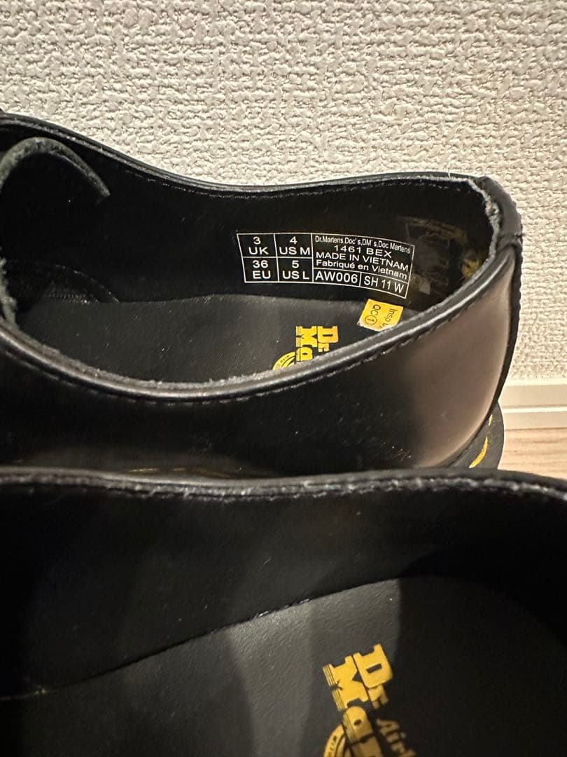 Dr.Martens 1461 QUAD 3 ホール シューズ 22㎝