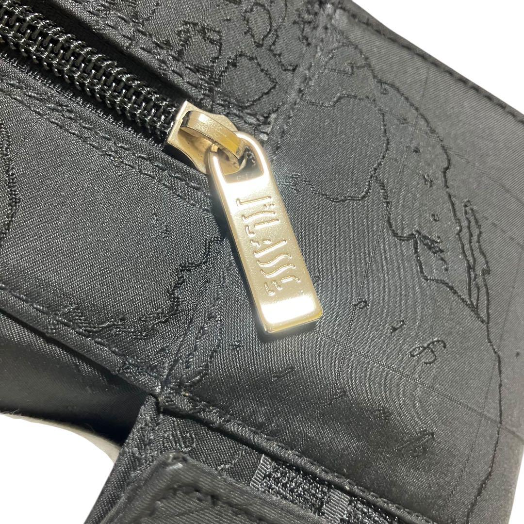 激レア✨ALVIERO MARTINI プリマクラッセ 黒地図 ショルダーバッグ