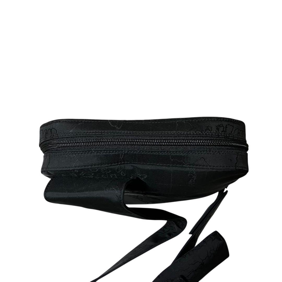 激レア✨ALVIERO MARTINI プリマクラッセ 黒地図 ショルダーバッグ