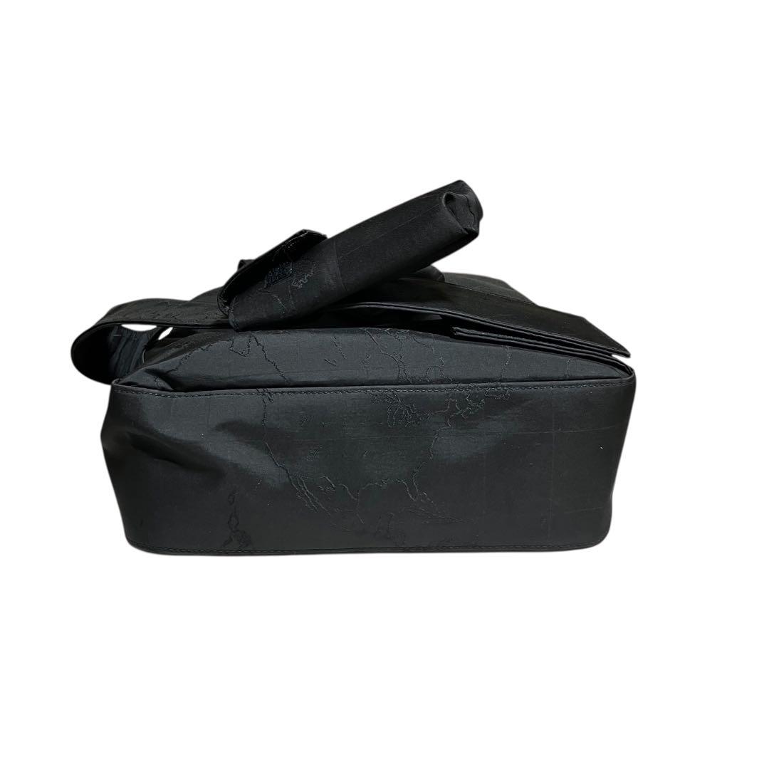 激レア✨ALVIERO MARTINI プリマクラッセ 黒地図 ショルダーバッグ