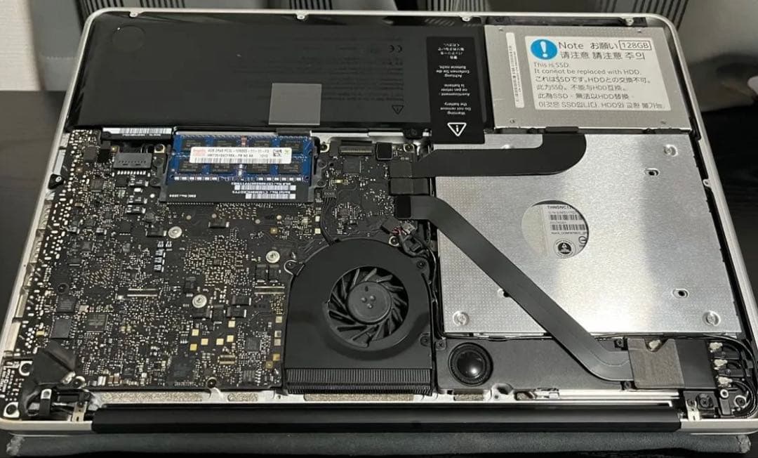 ●良品2012年MacBook Pro13inch A1278