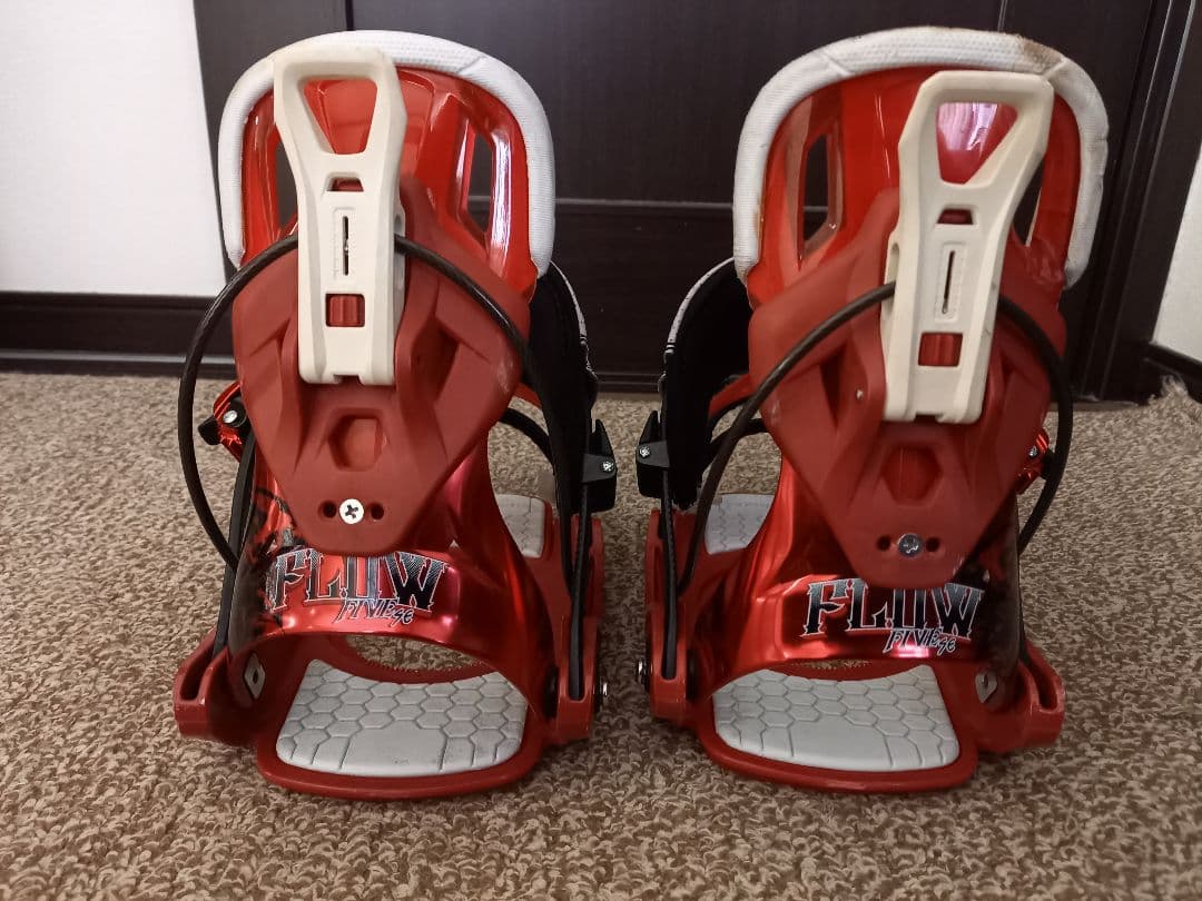 FLOW スノーボードビンディング Lサイズ　中古