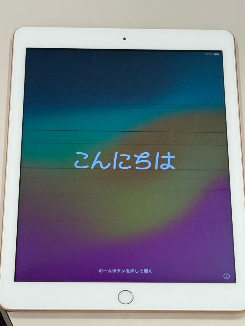 【ジャンク品】Apple iPad （第6世代）ゴールド