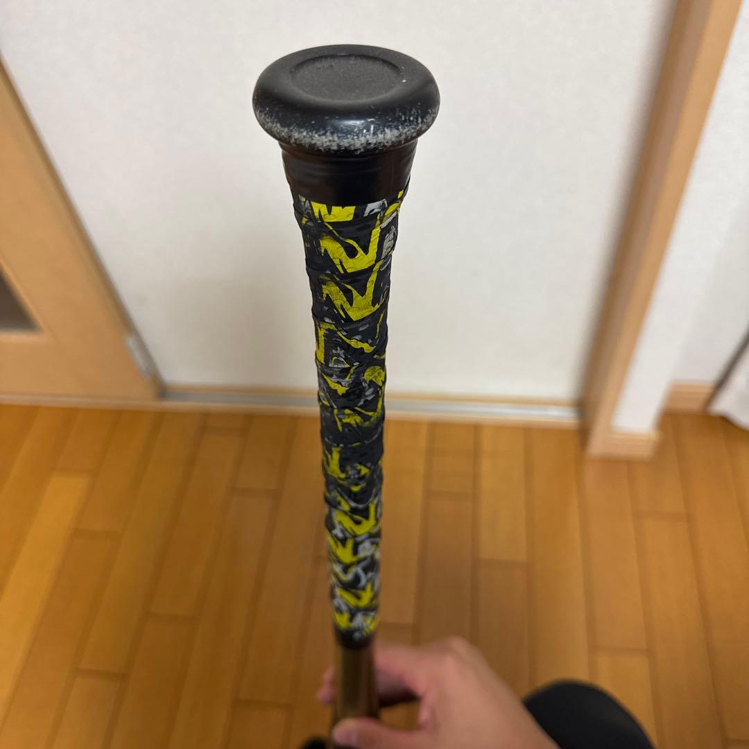 MM18 軟式バット 黒/黄　83cm