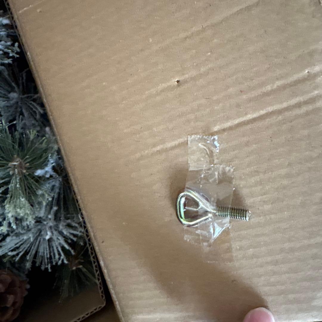 studio CLIP スノークリスマスツリー 150cm 松ぼっくりつき