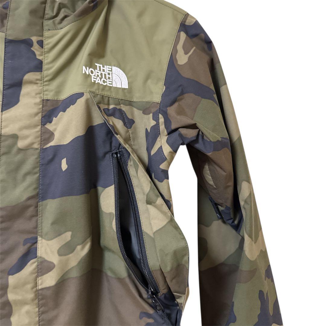 【美品】THE NORTH FACE キッズスノースーツ 130cm カモフラ