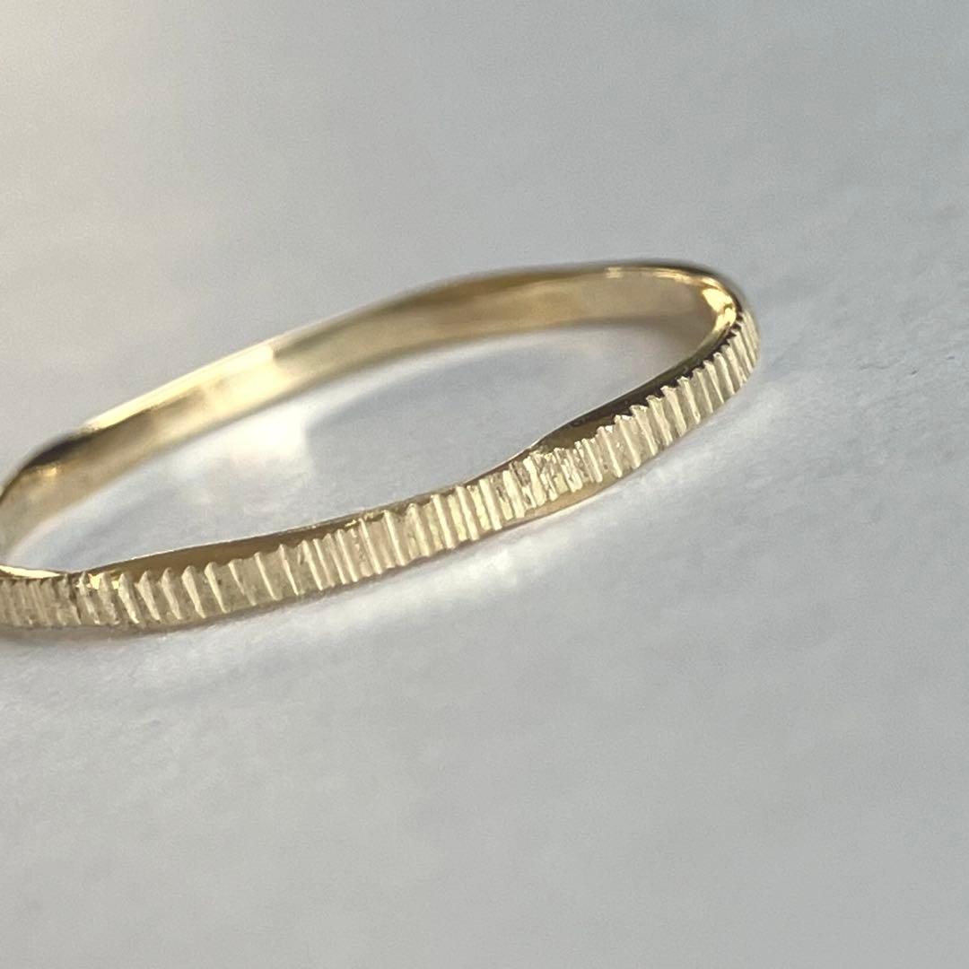 K18 18金　5号　リング　12