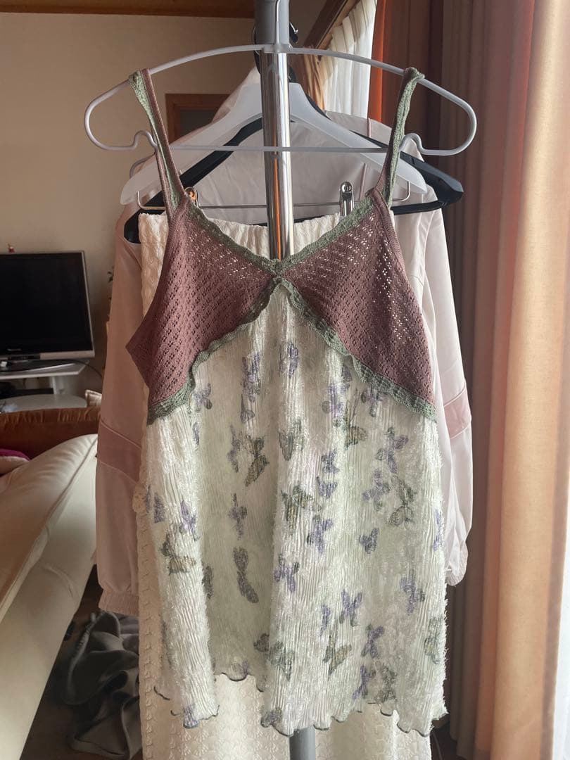 ティーナジョジュン ヴィンテージライクニットチュニック