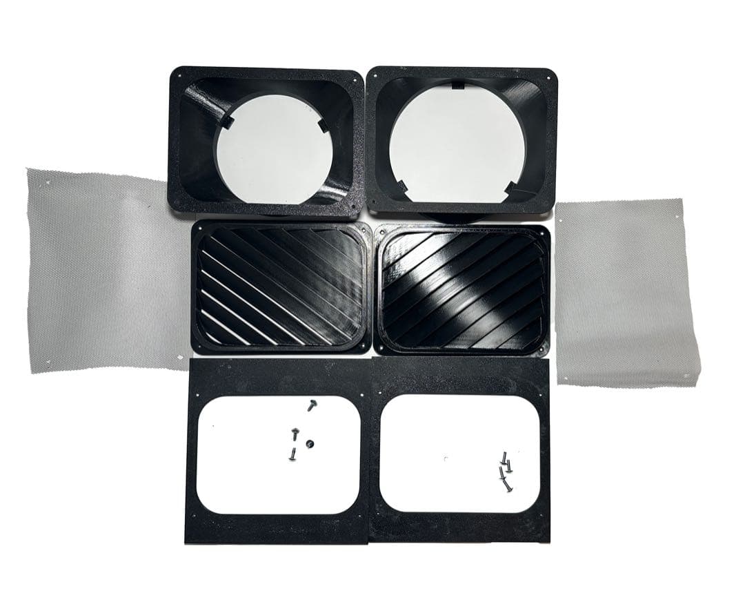 【大口径Ver】ECOFLOW WAVE2 WAVE3 自作排気吸気ダクト