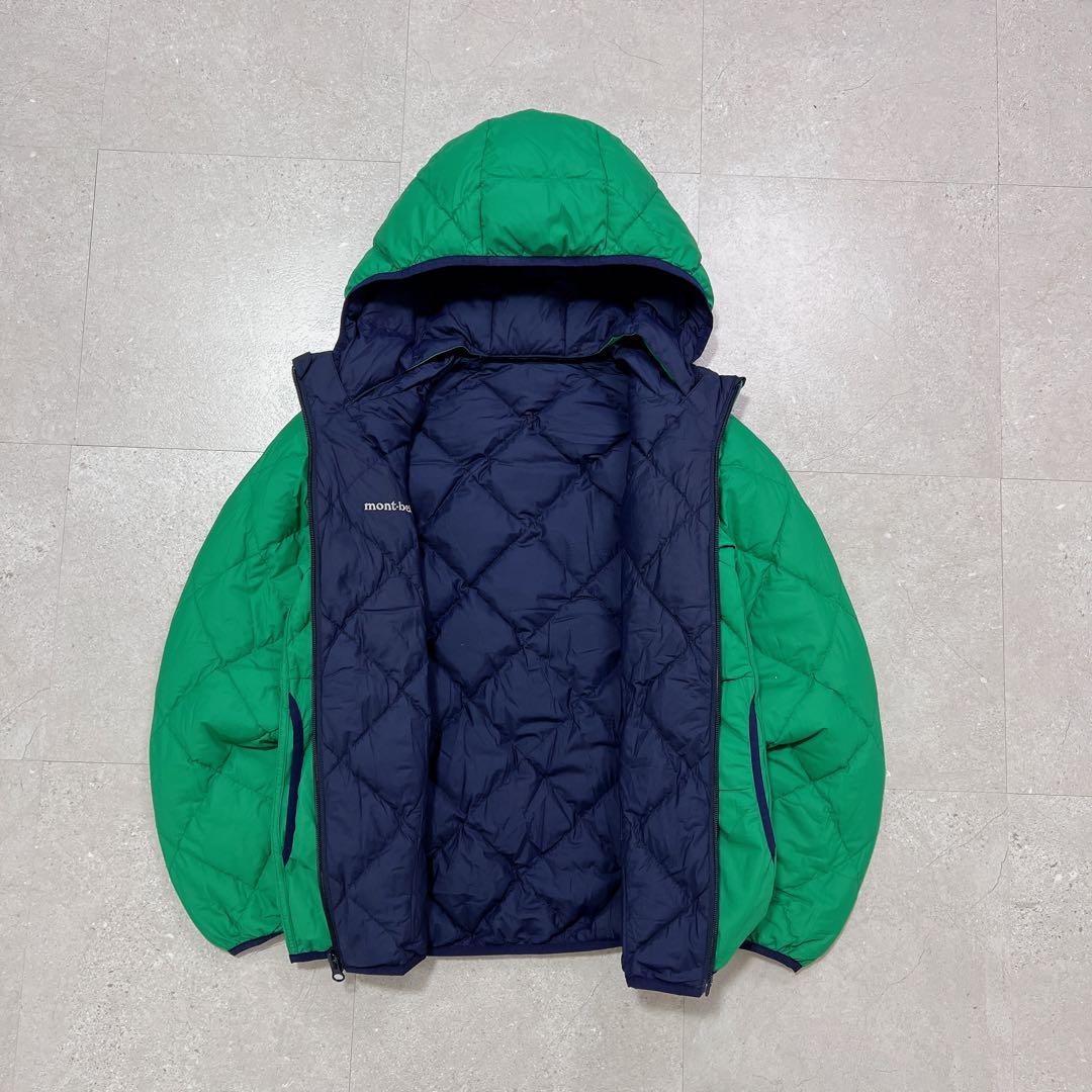 ジャケット・アウター mont-bell down jacket parka blue/green