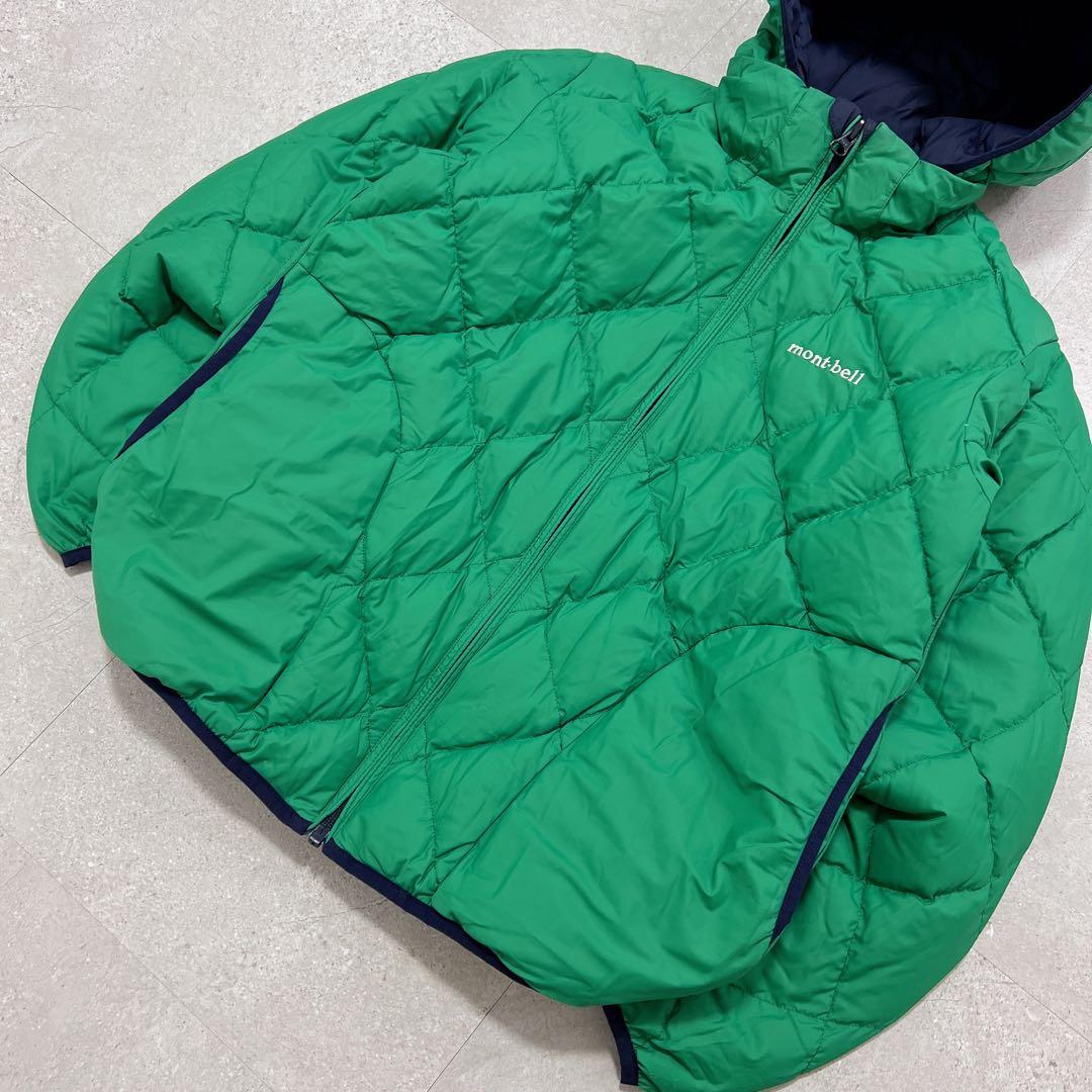 ジャケット・アウター mont-bell down jacket parka blue/green