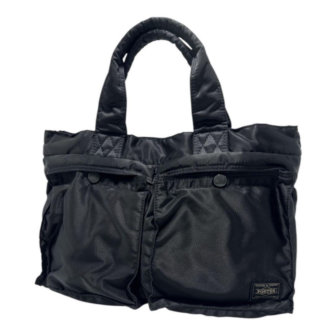 【未使用級】PORTER ポーター　タンカー　トートバッグ　S ブラック 黒