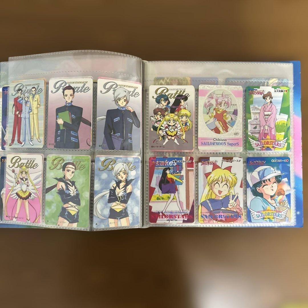 り*中様 セーラームーン カードダスステーションシステムファイル(カード88枚含
