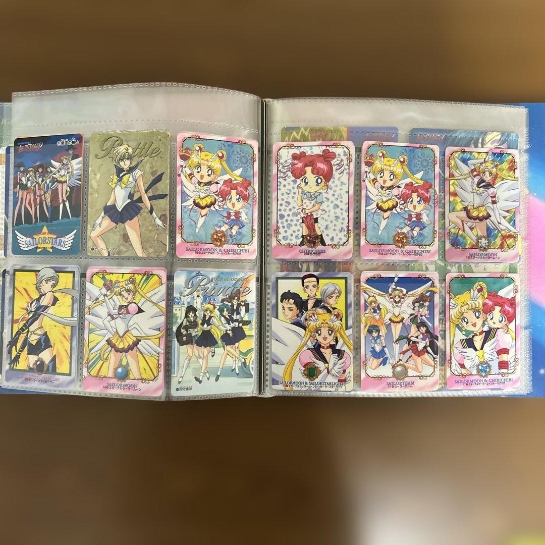 り*中様 セーラームーン カードダスステーションシステムファイル(カード88枚含