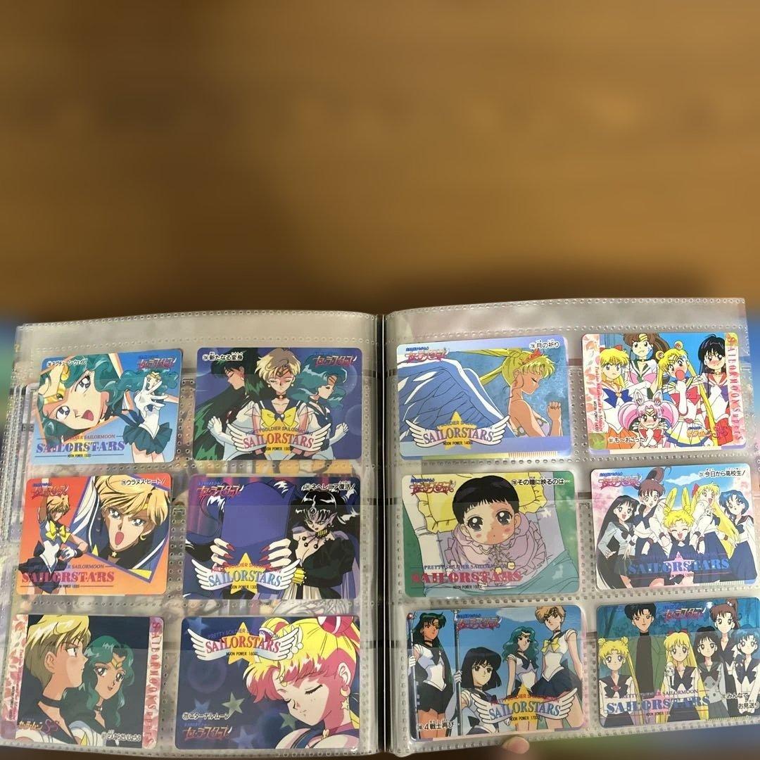 り*中様 セーラームーン カードダスステーションシステムファイル(カード88枚含