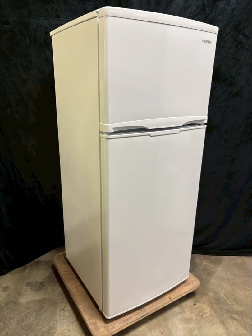 アイリスオーヤマ 冷蔵庫 118L 2024年製 IRSD- 12B-W 右開き