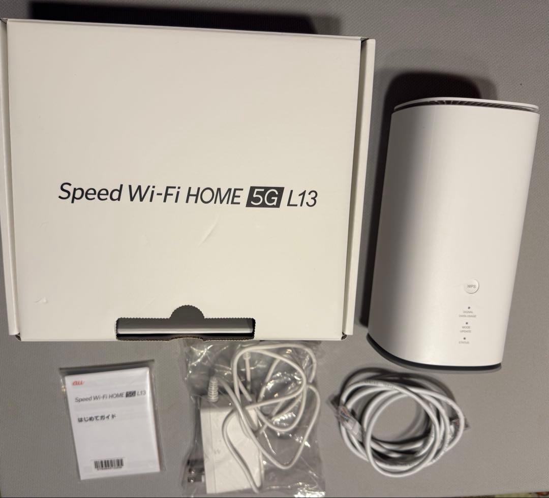 Speed Wi-Fi  5G L13 本体　中古