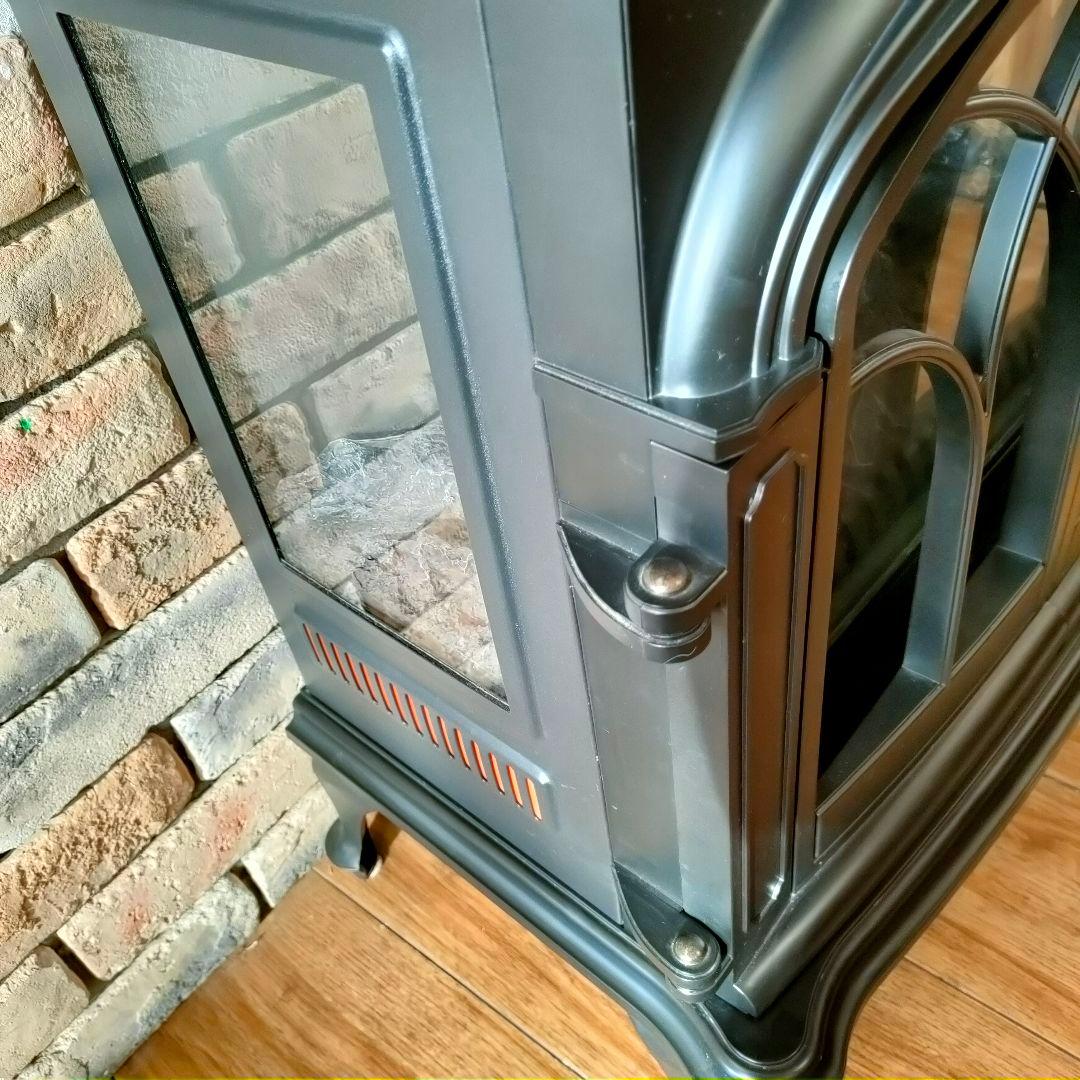 ニトリ ワイド暖炉型ファンヒーター BLT-999B-3-BK 2019年製