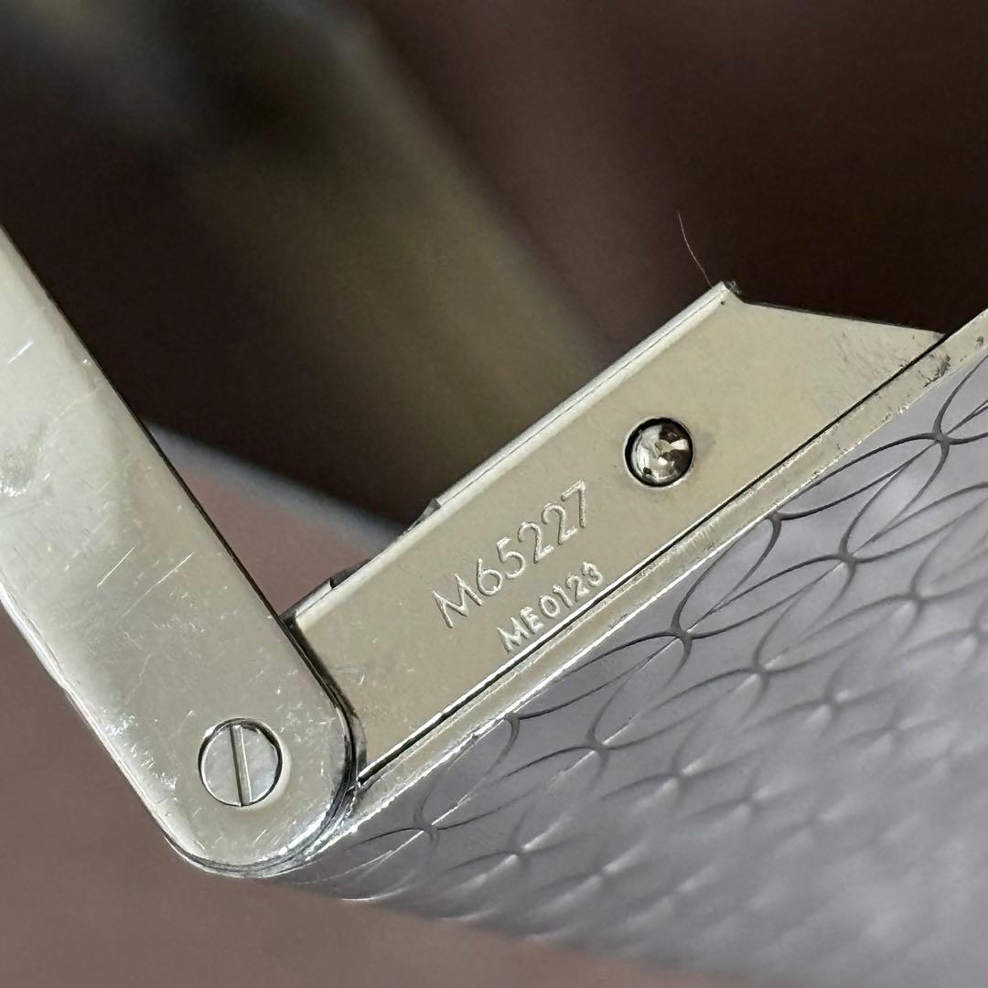 Louis Vuitton 名刺入れ シャンゼリゼ カードケース シルバー