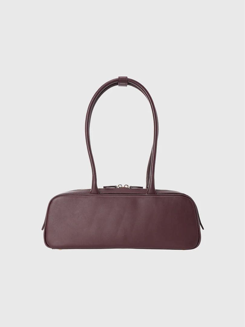 anuans プレーンボストンバッグ